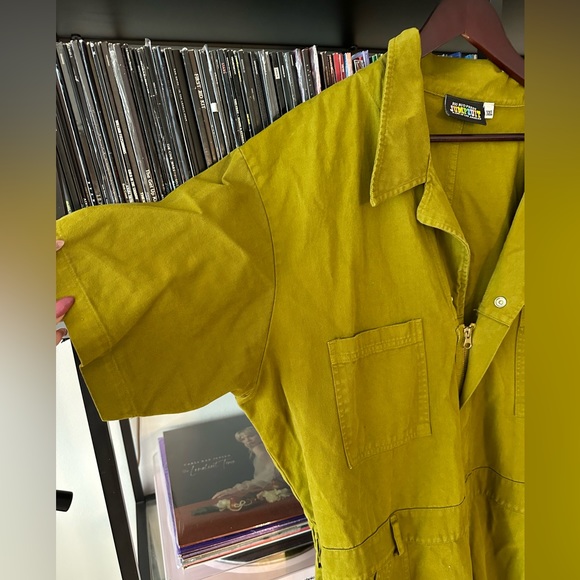 Big Bud Press 3XL olive green short sleeve jumpsuit - FITS LIKE A 2X - Picture 4 of 5